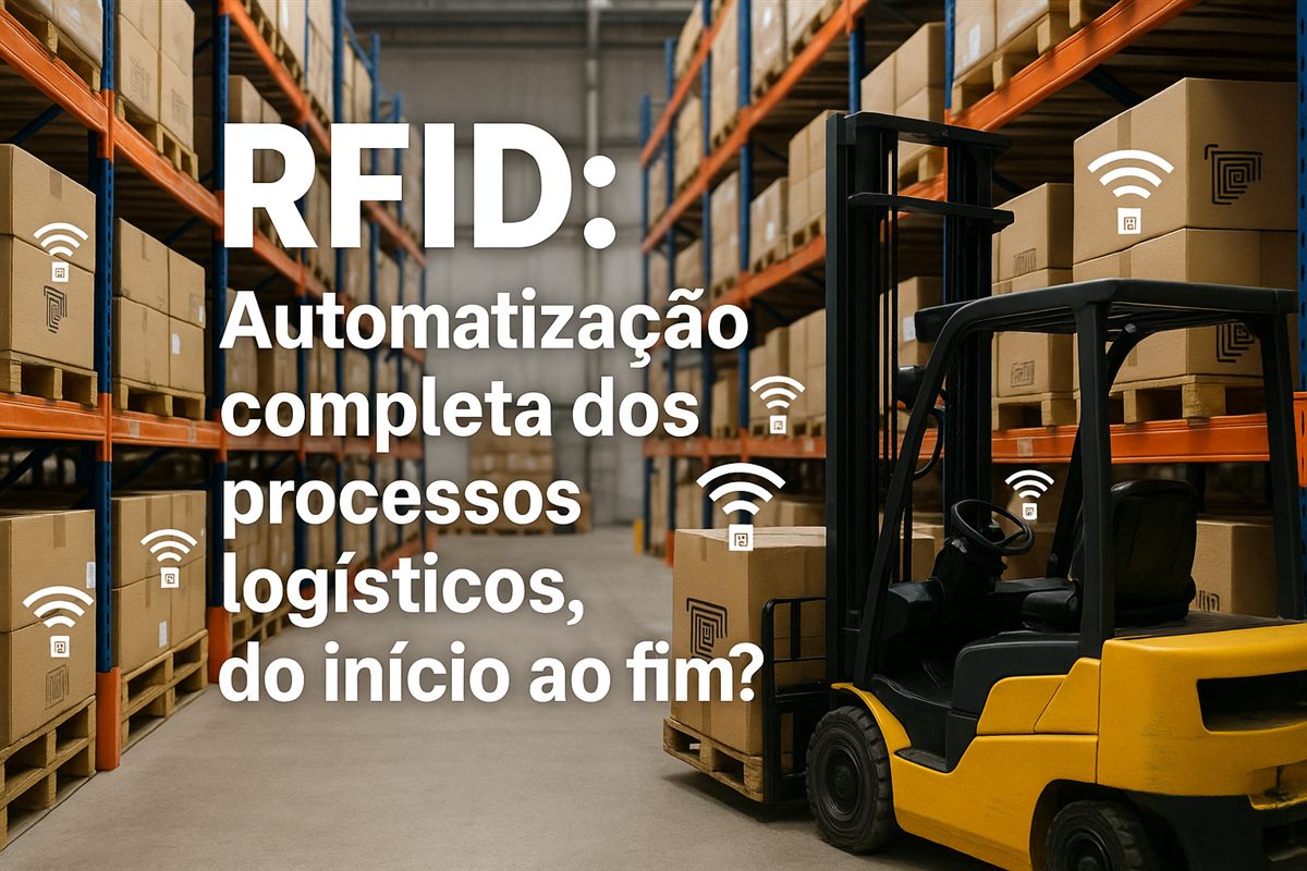 Operação de armazém com RFID